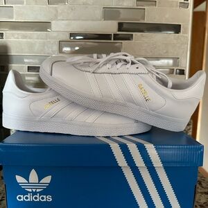 Adidas Gazelle Men's White Sneakers